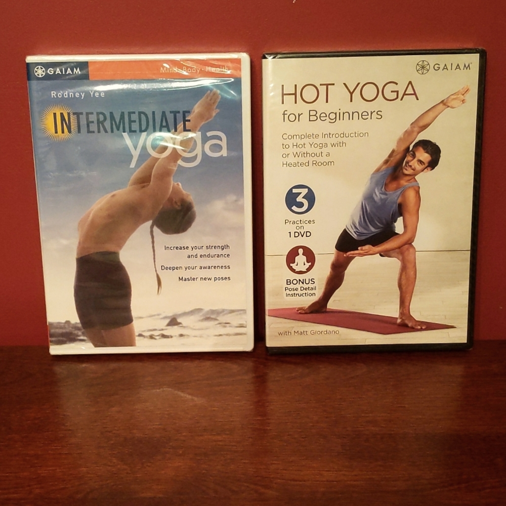 Yoga DVDs Unopened